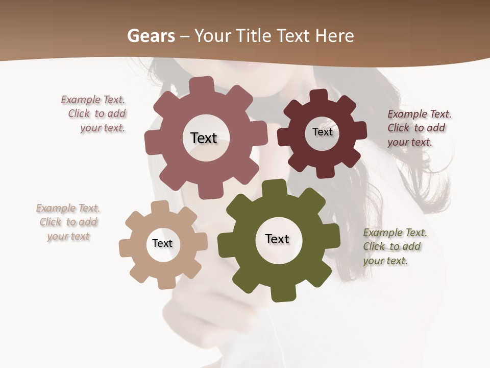 Alluring Expression Asia PowerPoint Template