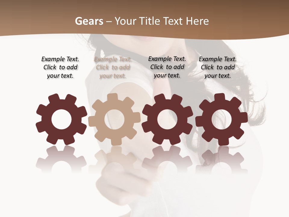 Alluring Expression Asia PowerPoint Template