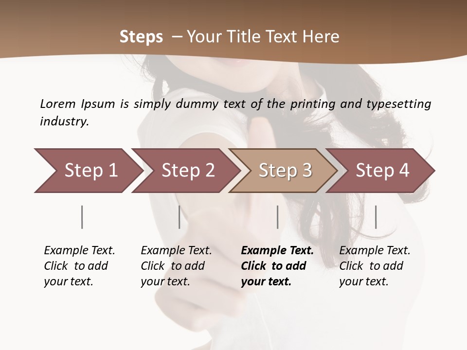 Alluring Expression Asia PowerPoint Template