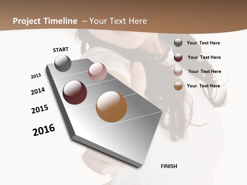 Alluring Expression Asia PowerPoint Template