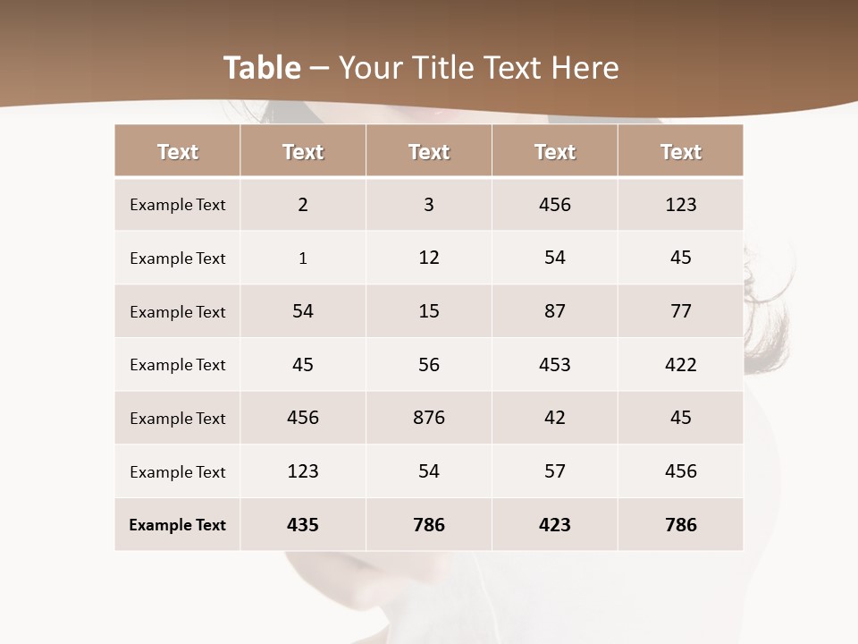 Alluring Expression Asia PowerPoint Template