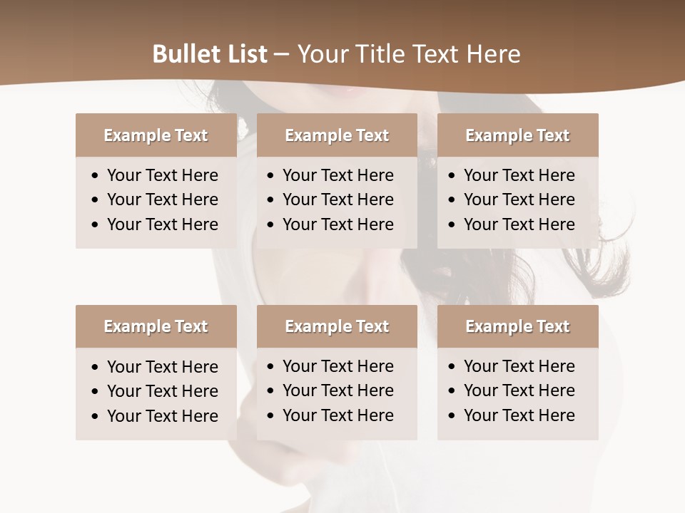 Alluring Expression Asia PowerPoint Template