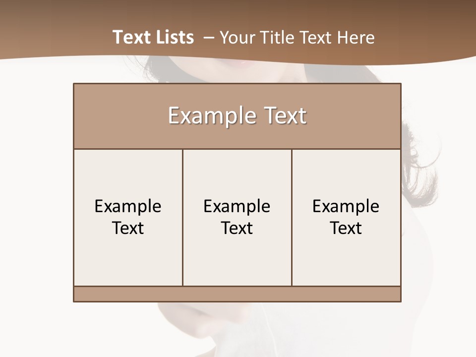 Alluring Expression Asia PowerPoint Template