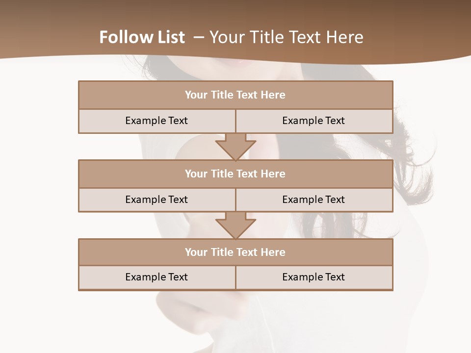 Alluring Expression Asia PowerPoint Template