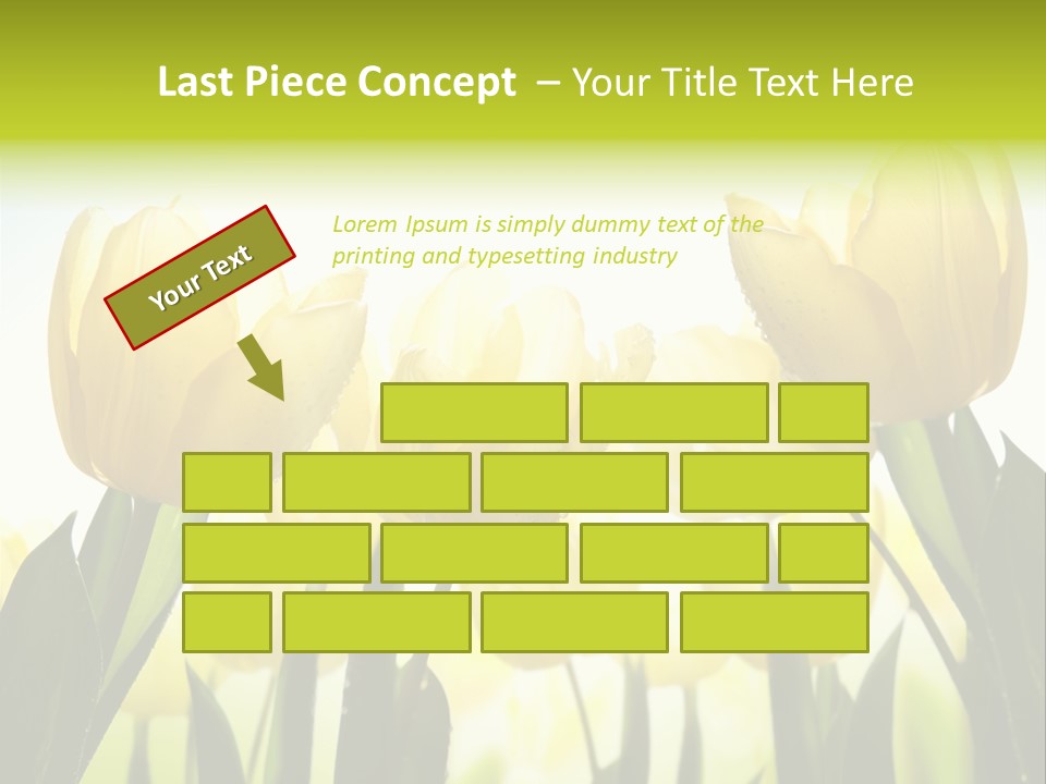 Beautiful Greeting Meadow PowerPoint Template