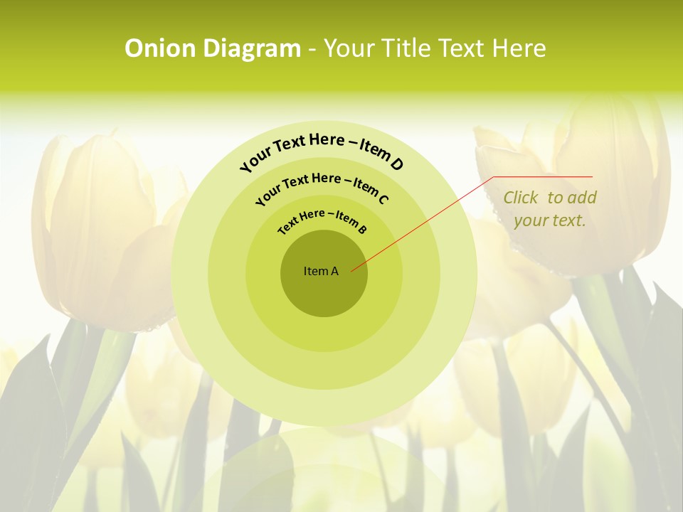 Beautiful Greeting Meadow PowerPoint Template