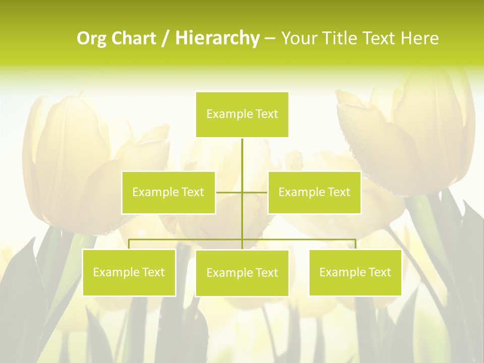 Beautiful Greeting Meadow PowerPoint Template