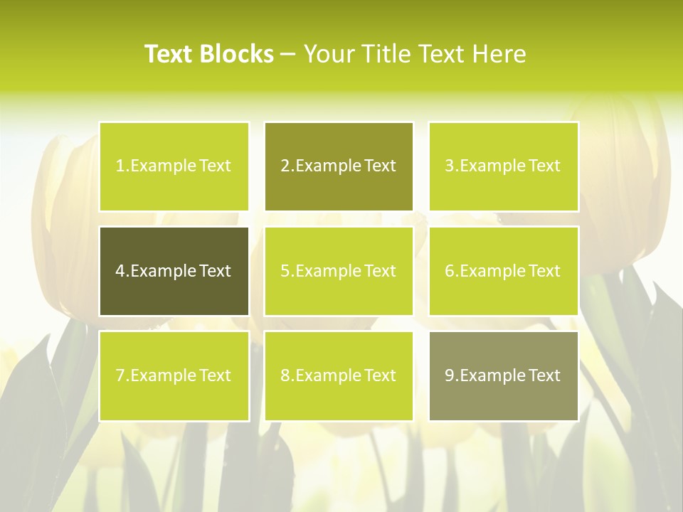 Beautiful Greeting Meadow PowerPoint Template