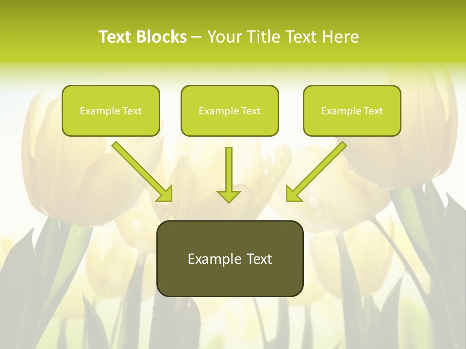 Beautiful Greeting Meadow PowerPoint Template