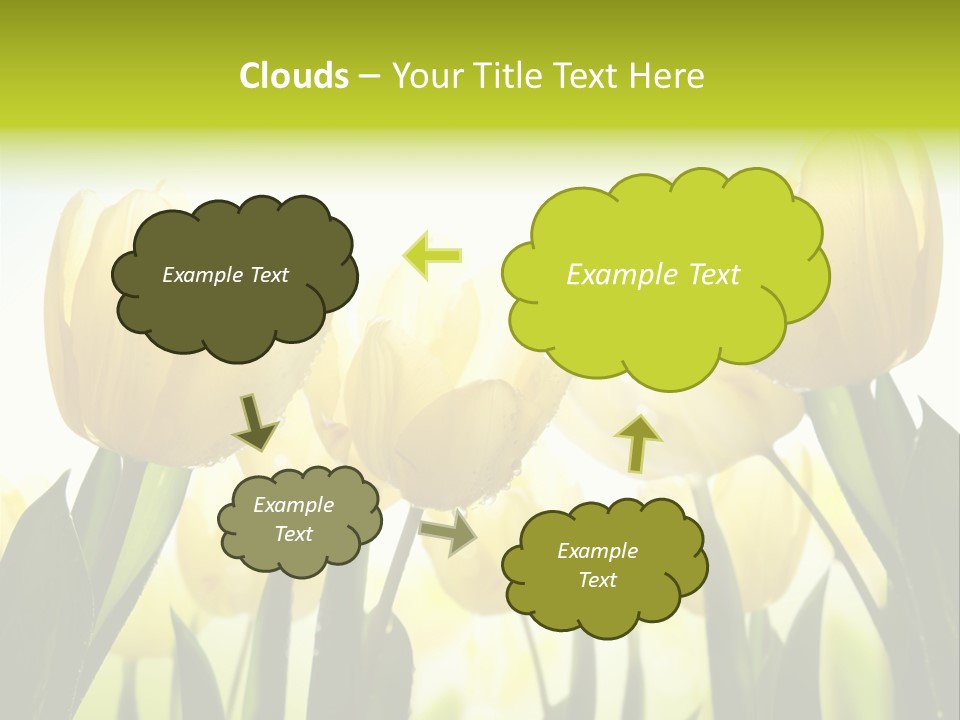 Beautiful Greeting Meadow PowerPoint Template
