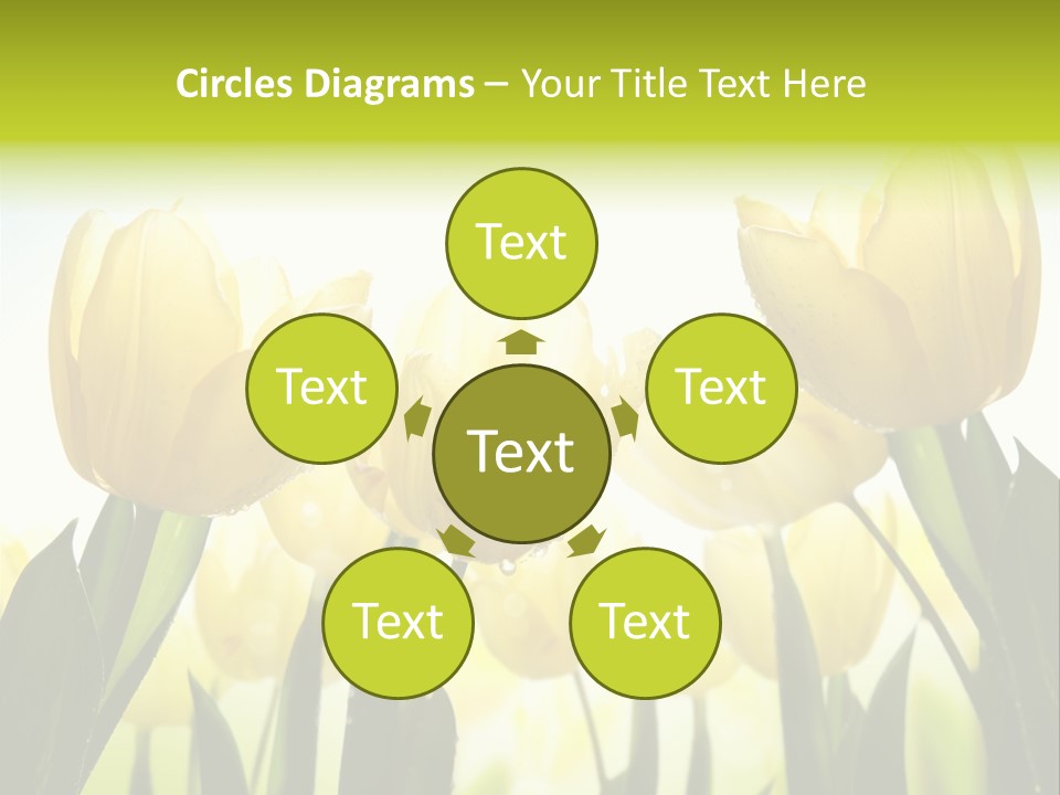 Beautiful Greeting Meadow PowerPoint Template