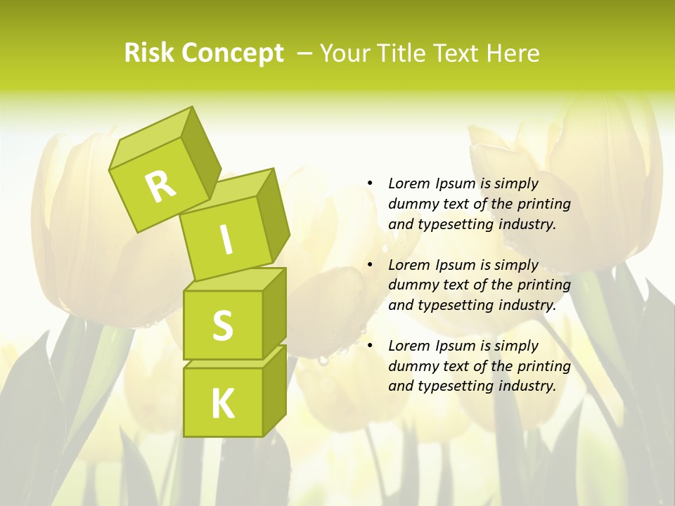 Beautiful Greeting Meadow PowerPoint Template