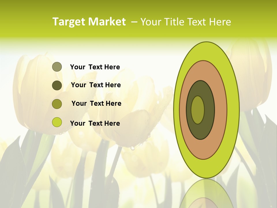 Beautiful Greeting Meadow PowerPoint Template