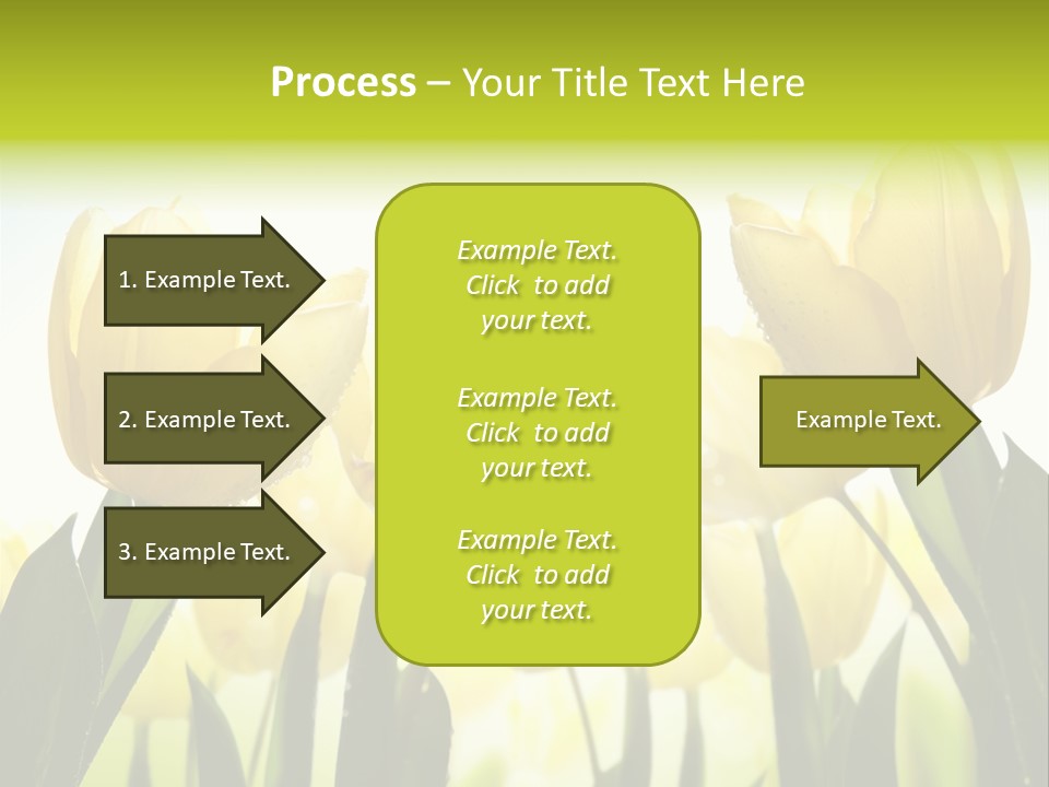 Beautiful Greeting Meadow PowerPoint Template