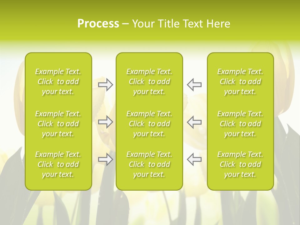 Beautiful Greeting Meadow PowerPoint Template