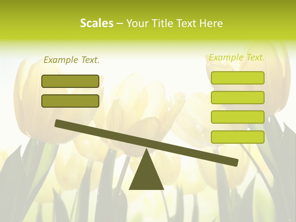 Beautiful Greeting Meadow PowerPoint Template