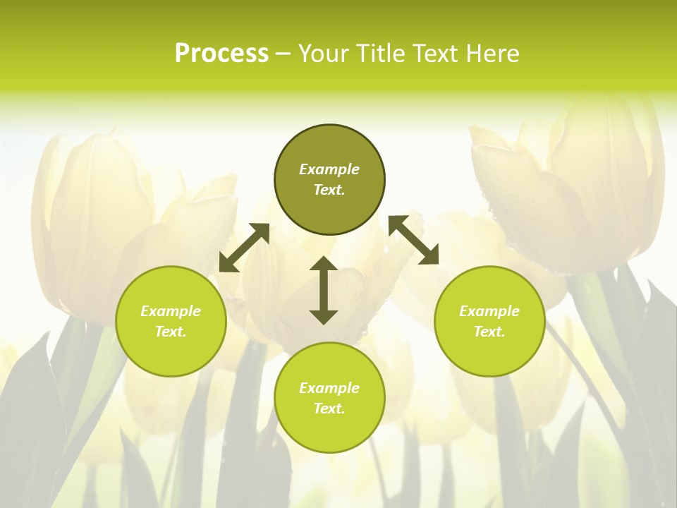 Beautiful Greeting Meadow PowerPoint Template