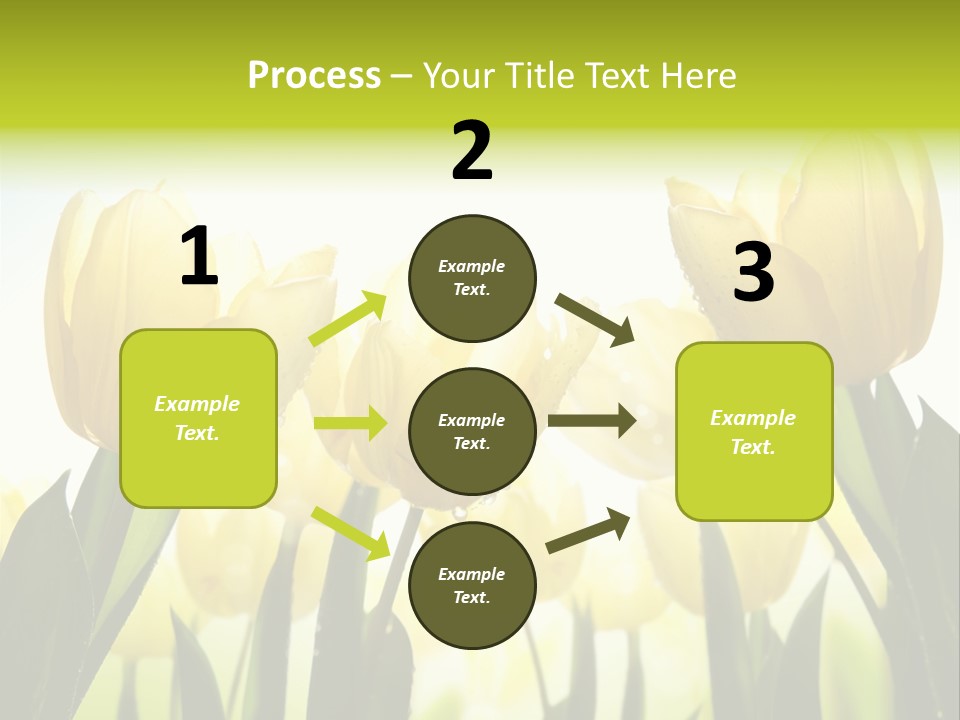 Beautiful Greeting Meadow PowerPoint Template