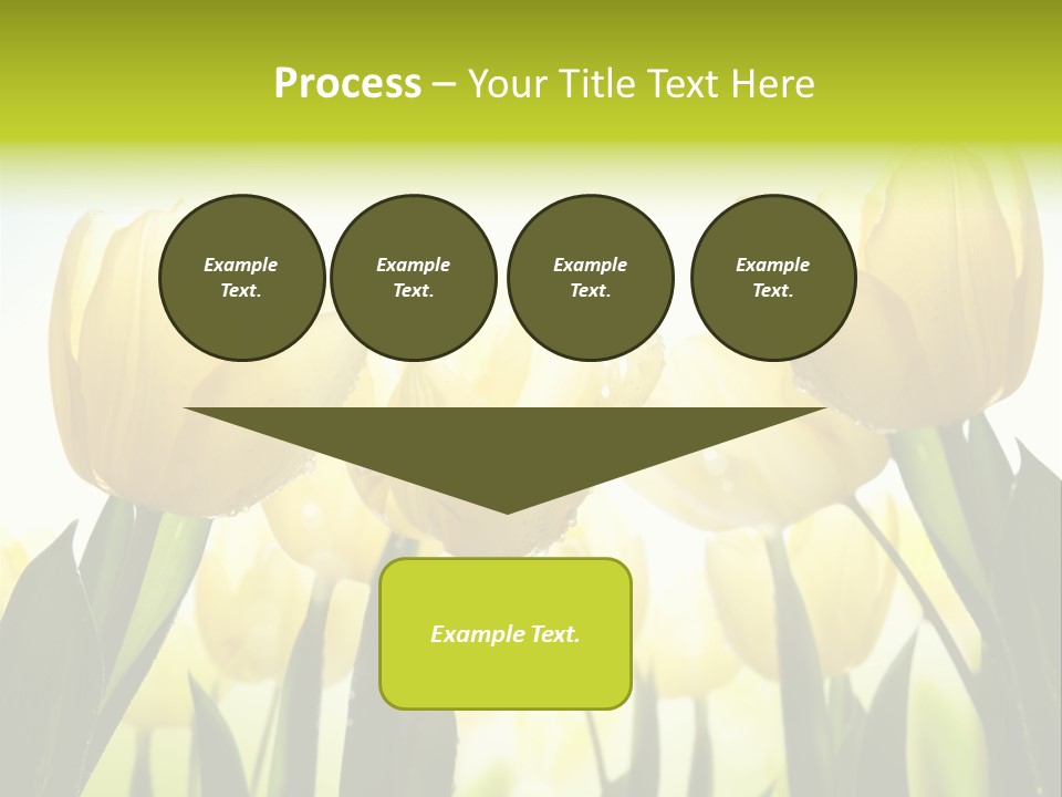 Beautiful Greeting Meadow PowerPoint Template