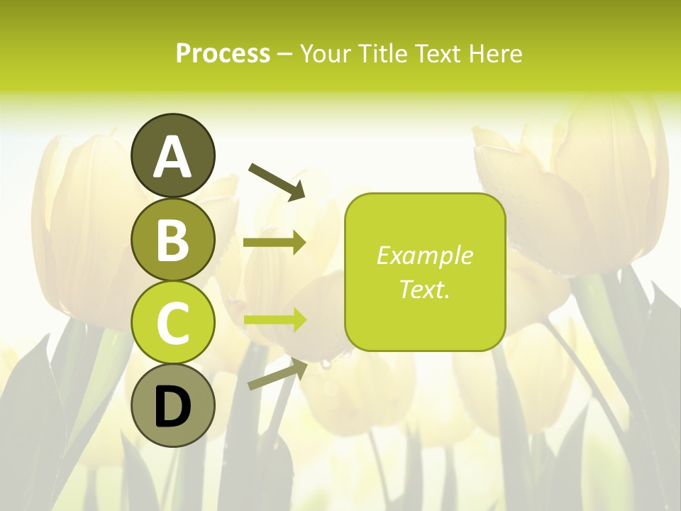 Beautiful Greeting Meadow PowerPoint Template