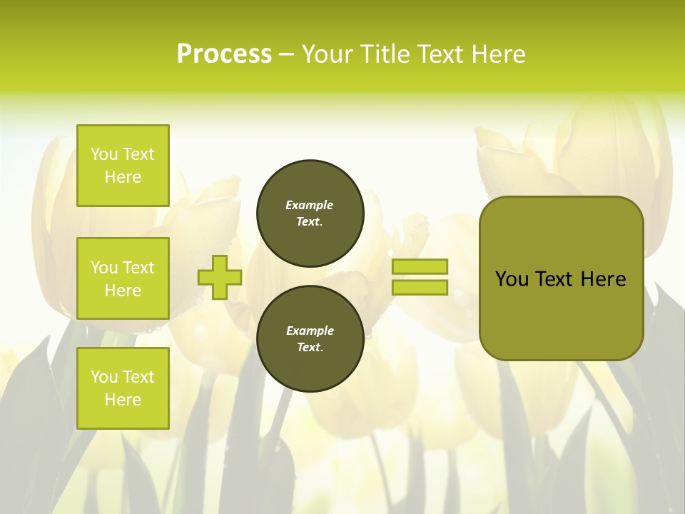 Beautiful Greeting Meadow PowerPoint Template