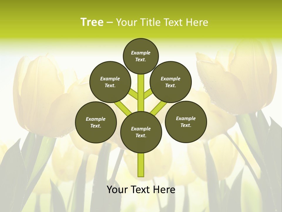 Beautiful Greeting Meadow PowerPoint Template