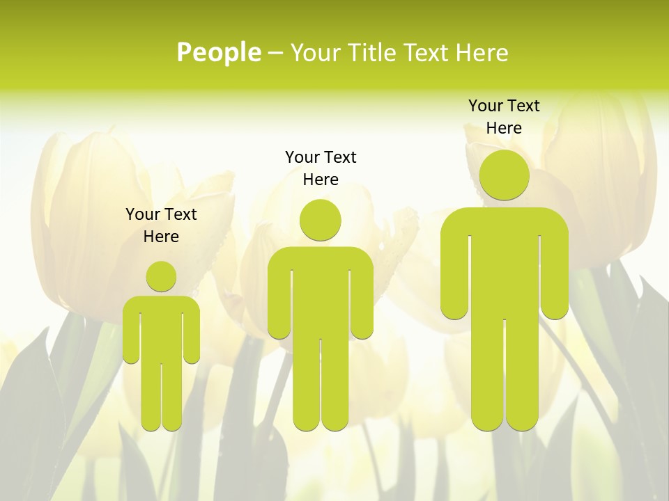 Beautiful Greeting Meadow PowerPoint Template