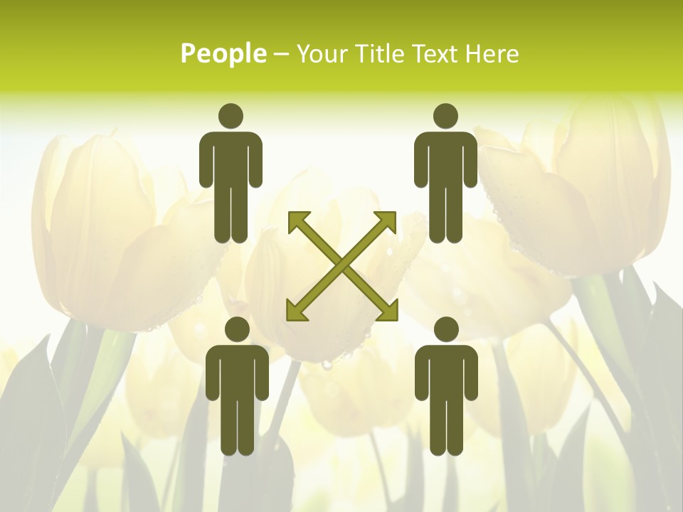 Beautiful Greeting Meadow PowerPoint Template