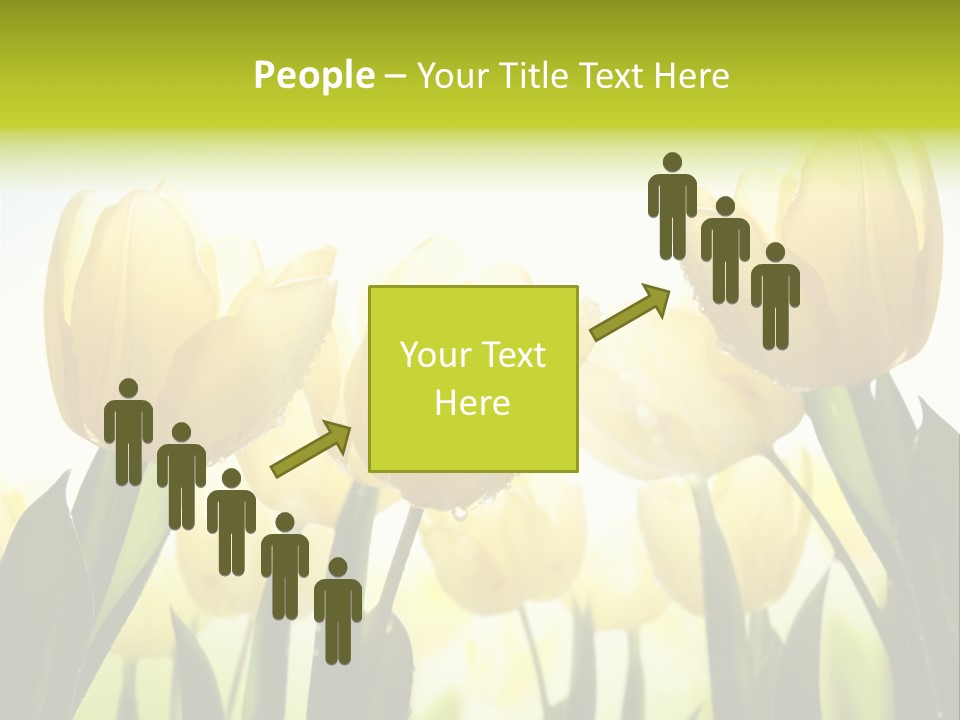 Beautiful Greeting Meadow PowerPoint Template