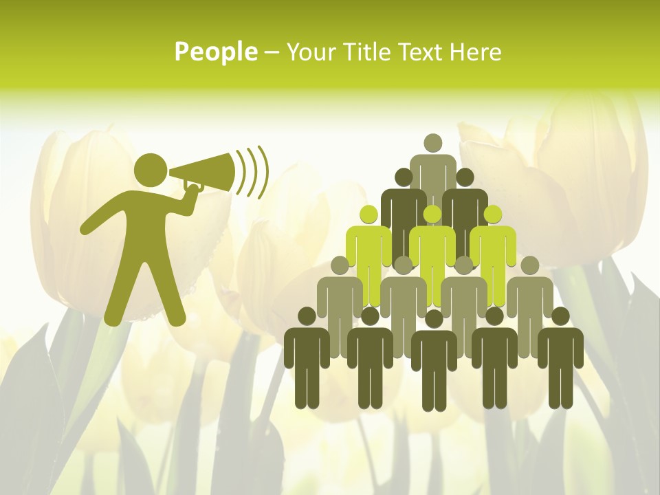 Beautiful Greeting Meadow PowerPoint Template