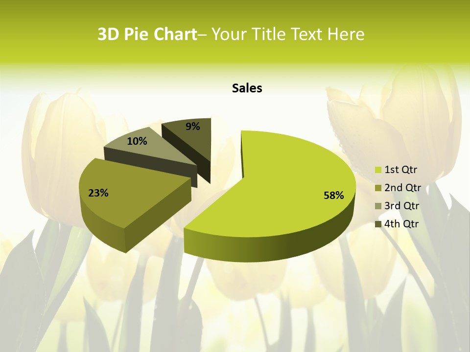 Beautiful Greeting Meadow PowerPoint Template