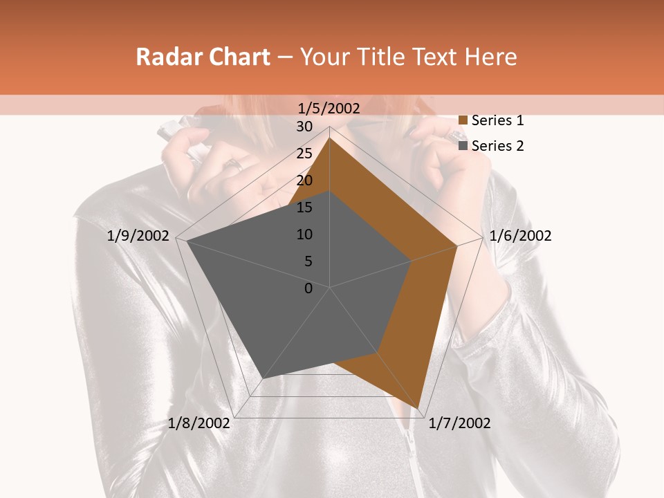 Model Background Bright PowerPoint Template