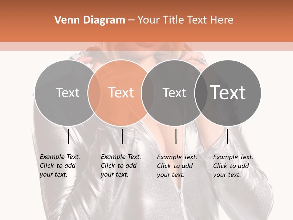 Model Background Bright PowerPoint Template