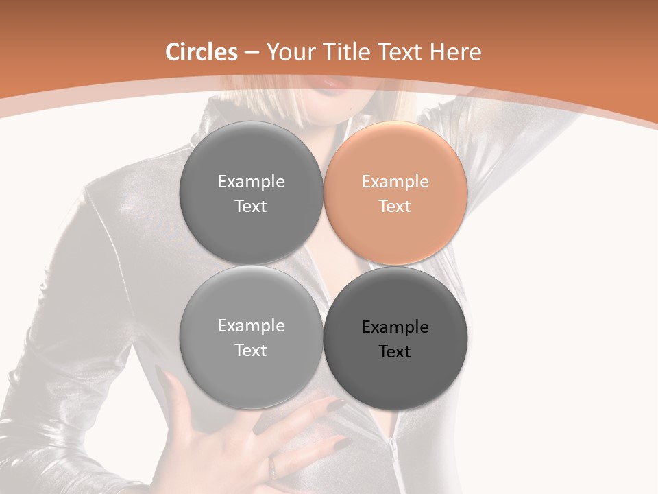 Shiny Lips Glamour PowerPoint Template