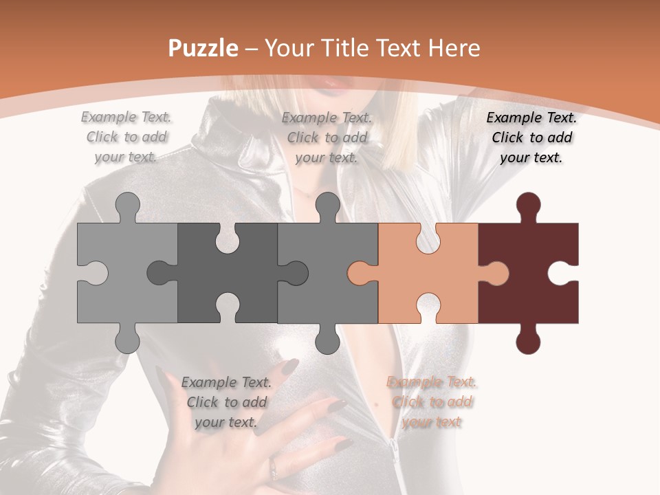 Shiny Lips Glamour PowerPoint Template