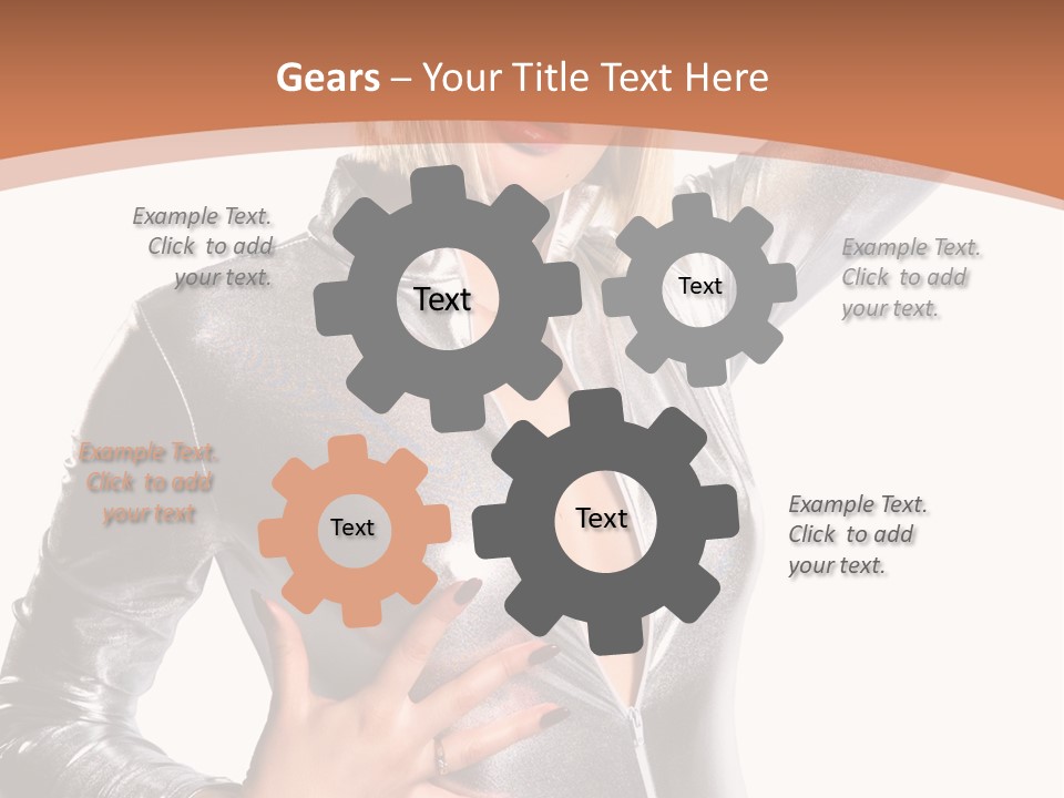 Shiny Lips Glamour PowerPoint Template