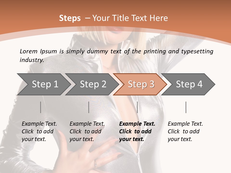 Shiny Lips Glamour PowerPoint Template