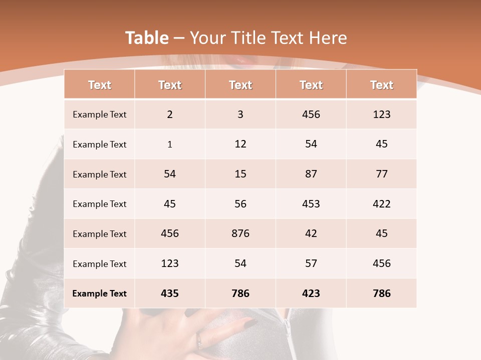 Shiny Lips Glamour PowerPoint Template