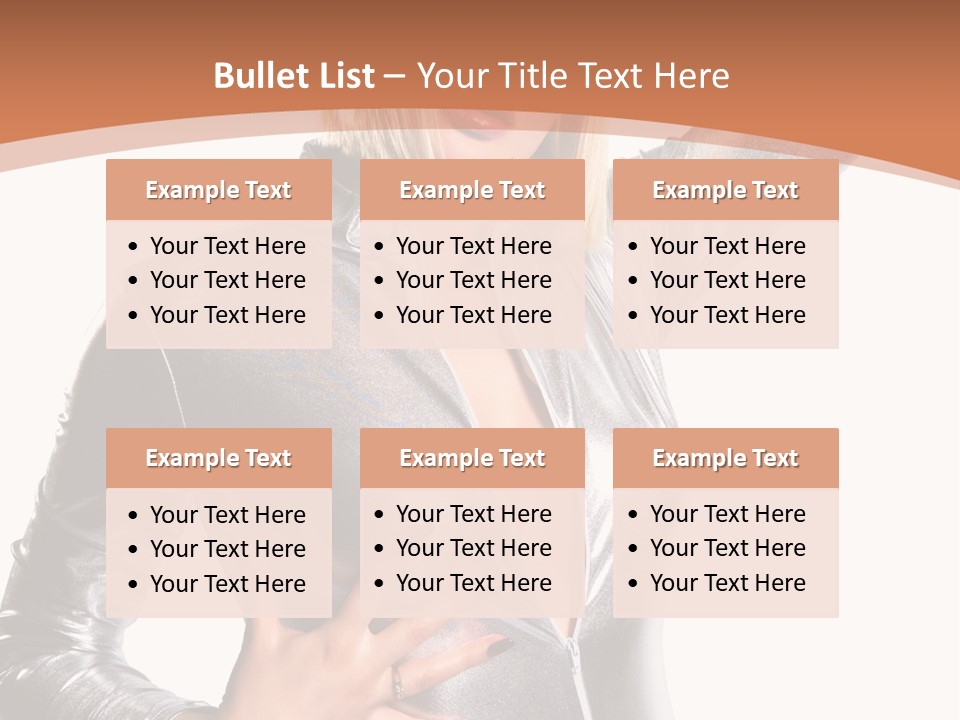 Shiny Lips Glamour PowerPoint Template