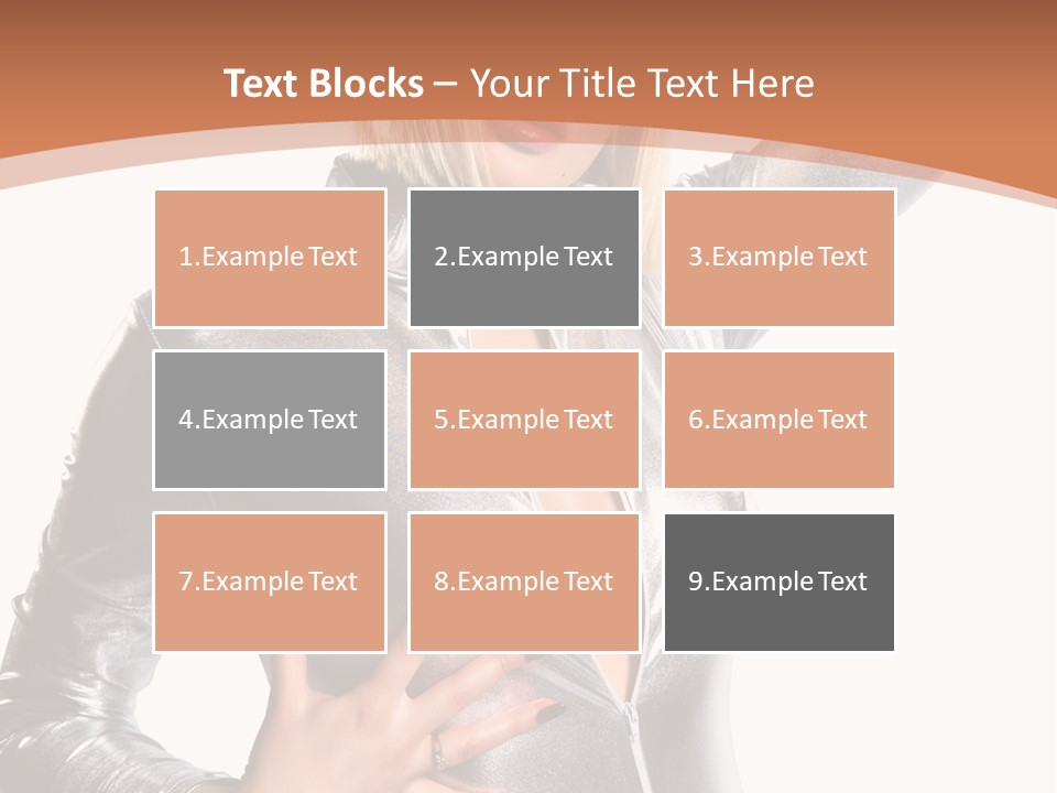 Shiny Lips Glamour PowerPoint Template