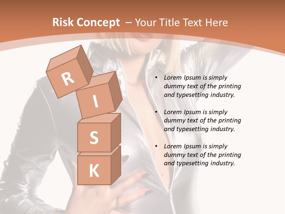 Shiny Lips Glamour PowerPoint Template