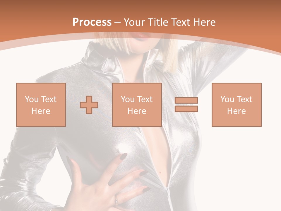 Shiny Lips Glamour PowerPoint Template