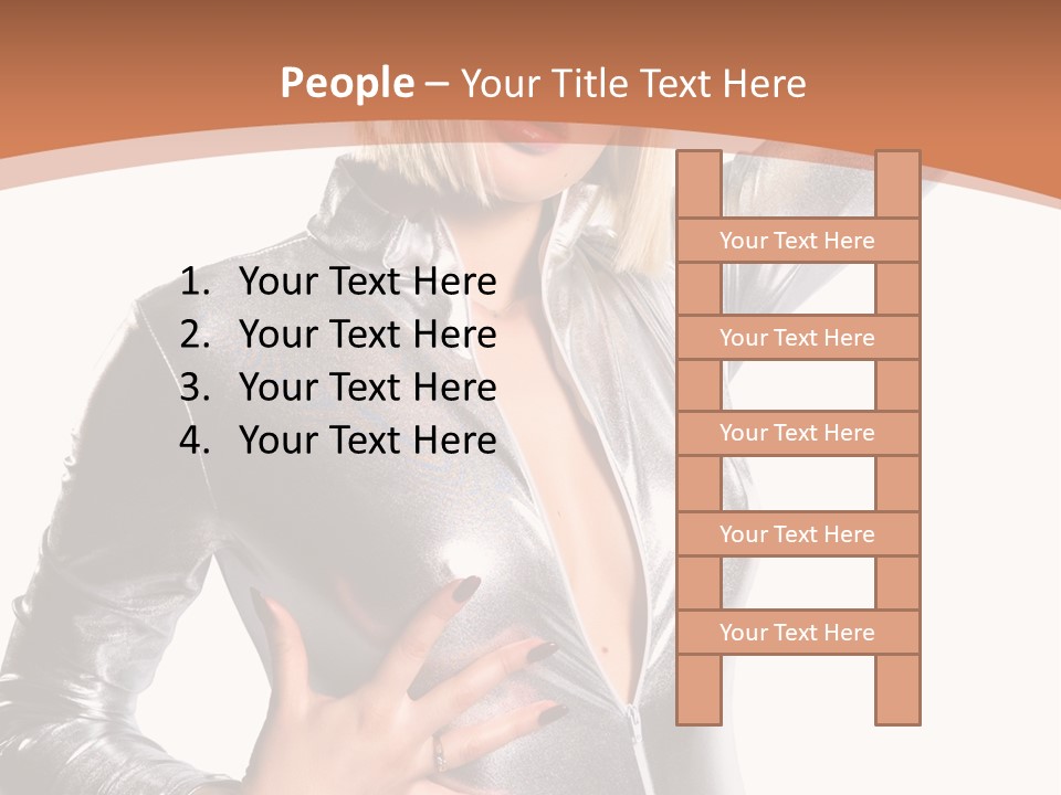 Shiny Lips Glamour PowerPoint Template