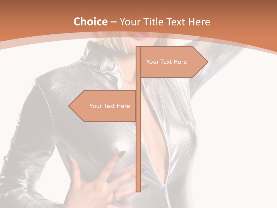 Shiny Lips Glamour PowerPoint Template