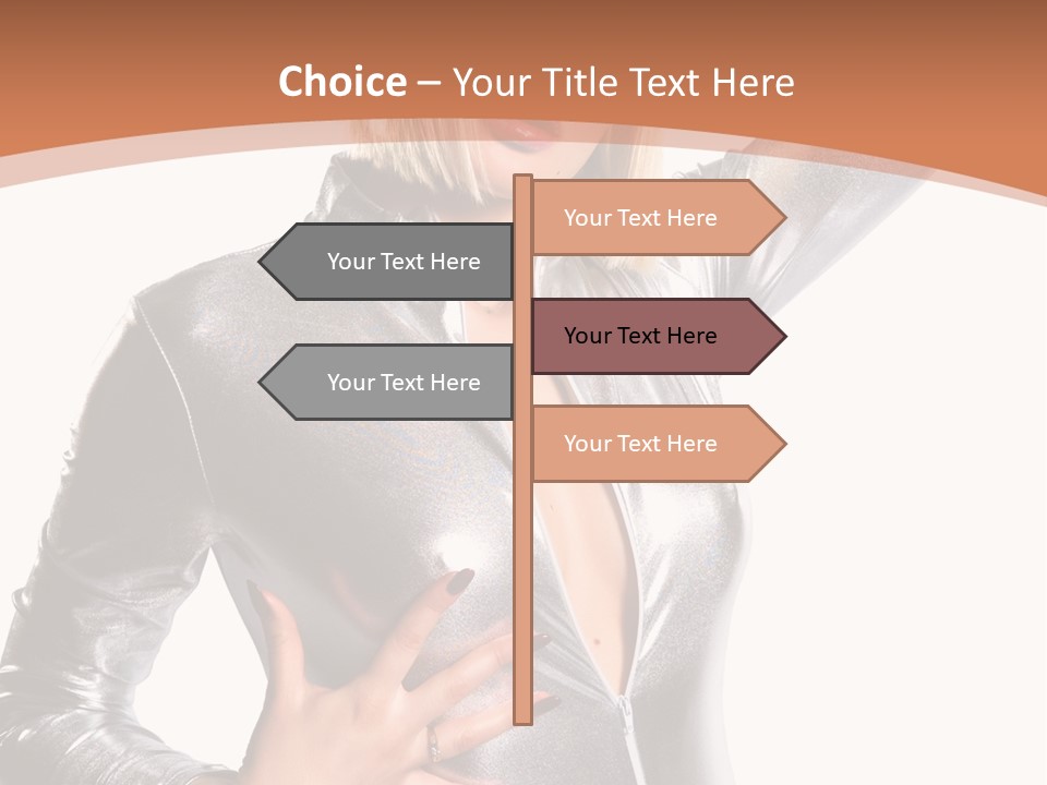 Shiny Lips Glamour PowerPoint Template