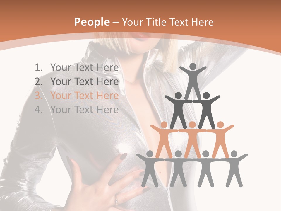 Shiny Lips Glamour PowerPoint Template