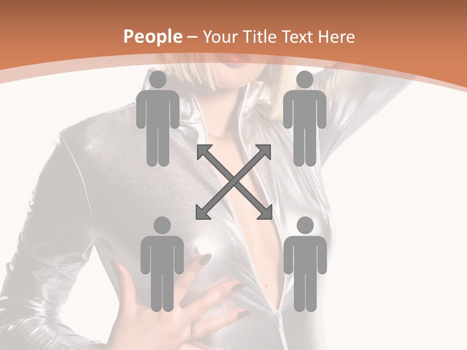 Shiny Lips Glamour PowerPoint Template