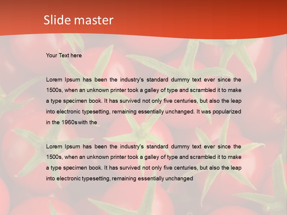 Cuisine Meal Collected PowerPoint Template