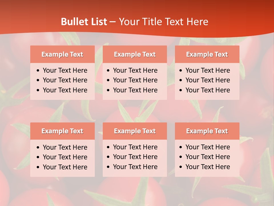 Cuisine Meal Collected PowerPoint Template