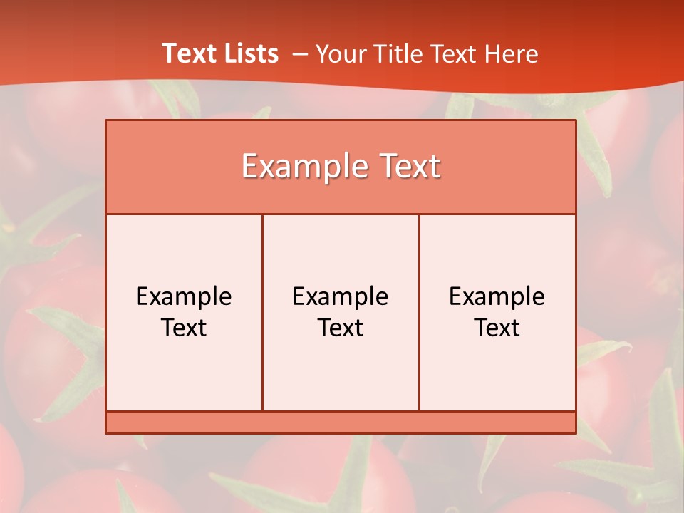 Cuisine Meal Collected PowerPoint Template